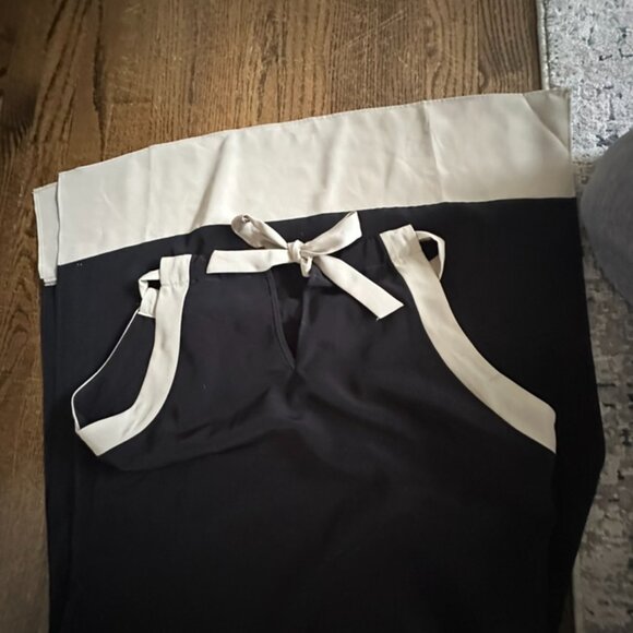 Black and Cream Maxi Dress - Picture 3 of 3